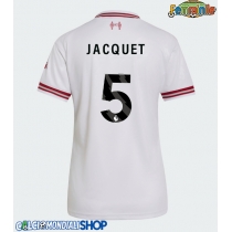 Maglie da calcio Liverpool Jeremy Jacquet #5 Seconda Maglia Femminile 2026-27 Manica Corta